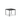 Houe – Four Table Aluminium (Ganz Aluminium) – 90 × 90 cm