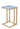Jan Kurtz Mira Beistelltisch (57 cm): Stilvoller Couchtisch aus Eiche & lackiertem MDF in 5 Farben