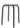 Jan Kurtz Paris Hocker: Vielseitiger & Mobiler Beistelltisch aus Stahl und Multiplex
